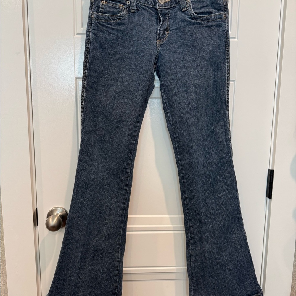 Junior’s 's Bootcut Jeans in Dark Indigo